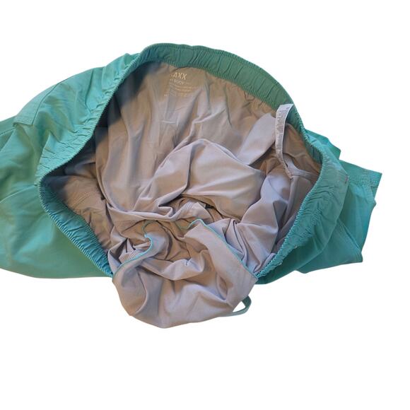 SAXX Oh Buoy 2N1 Stretch Swim Trunks with liner, 5" Inseam Size XL Green - Picture 7 of 12